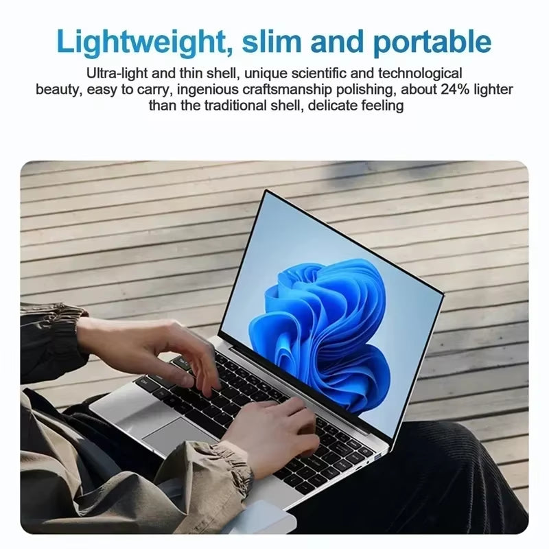 2025 Portable I7 Windows 11 Laptop Computer PC 14.1" 1920*1080 Notebook 12GB RAM 1TB 2TB SSD Intel Core I7 7500U Gaming Laptops
